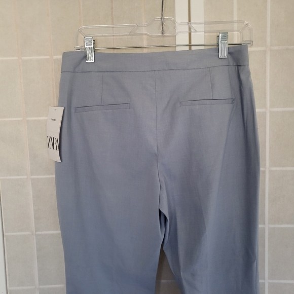 ZARA Blue Office Business Pants - Picture 7 of 8